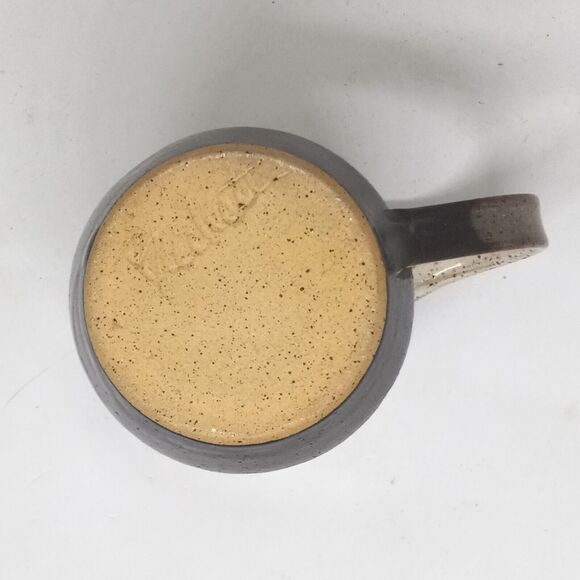 Signed Robin Beckett Studio Pottery Coffee Cup Mug-Hand Thrown-Speckled-NC - Picture 6 of 8